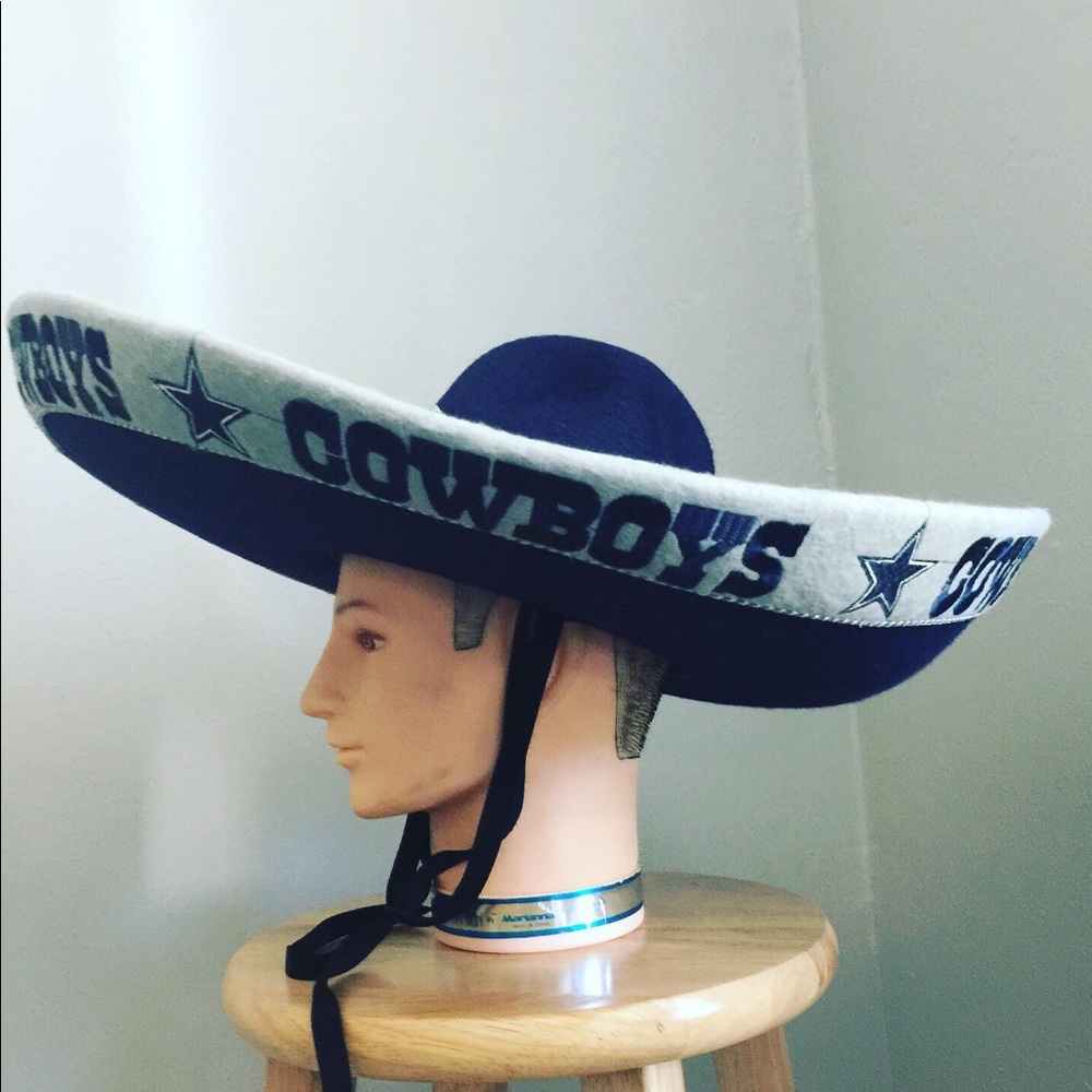 Dallas Cowboys Custom Made Mariachi Sombrero - Picture 5 of 5